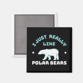 Aimant Ours polaire (Recto/Verso)