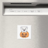 Aimant Ours Polaire En Citrouille Ours Polaires Doux Joye (In Situ (Lave-vaisselle))