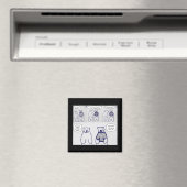 Aimant Ours polaires (In Situ (Lave-vaisselle))