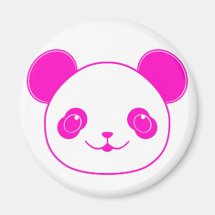 Aimant Ours rose Kawaii Panda
