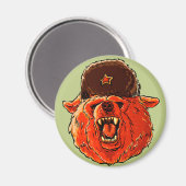 Aimant Ours soviétique (Recto/Verso)