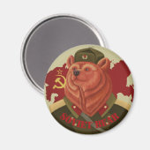 Aimant Ours soviétique (Recto/Verso)