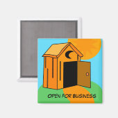 Aimant Outhouse (Recto/Verso)
