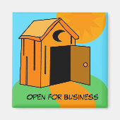 Aimant Outhouse (Devant)