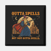 Aimant Outta Spells But Not Outta Shells Wizard Fantasy M (Devant)