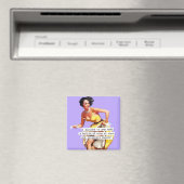 Aimant Ouvrez une bouteille de vin à midi (In Situ (Lave-vaisselle))