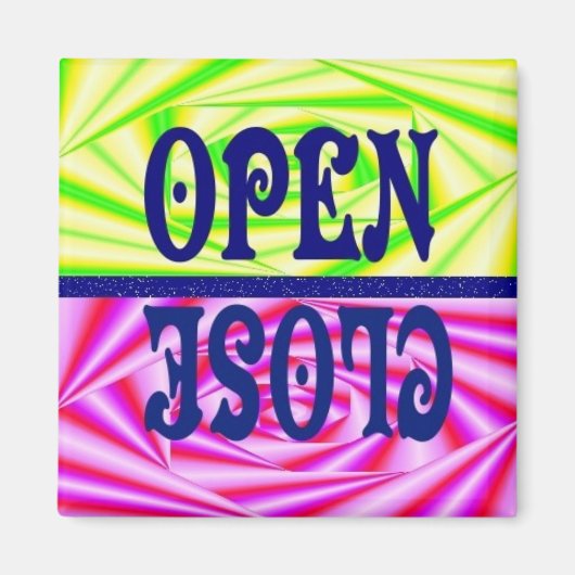 Aimant Ouvrir/fermer l'aimant (Devant)