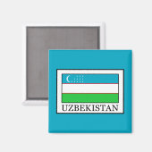 Aimant Ouzbékistan (Recto/Verso)