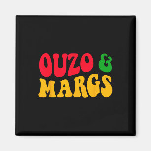 Aimant Ouzo Et Margs Drôle Cinco De Mayo Grec Orthodoxe