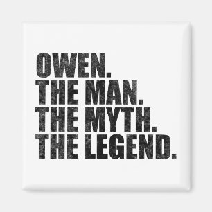Aimant Owen nom, Owen L'Homme Le Mythe La Légende
