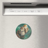 Aimant Owl Friends Owl Art (In Situ (Lave-vaisselle))