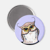 Aimant OWL KiniArt (Recto/Verso)