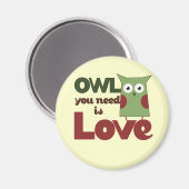Aimant Owl Love (Recto/Verso)