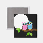 Aimant Owl t'aime (Recto/Verso)