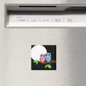 Aimant Owl t'aime (In Situ (Lave-vaisselle))