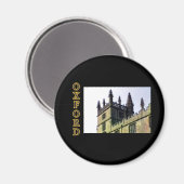 Aimant Oxford Angleterre 1986 spirales de construction 1 (Recto/Verso)