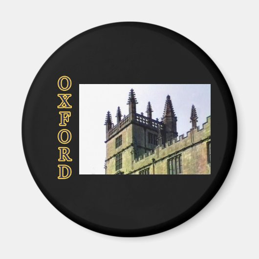 Aimant Oxford Angleterre 1986 spirales de construction 1 (Devant)
