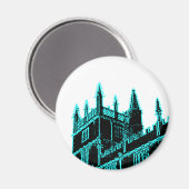 Aimant Oxford Angleterre 1986 spirales de construction cy (Recto/Verso)