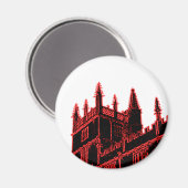 Aimant Oxford Angleterre 1986 spirales de construction ro (Recto/Verso)