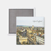 Aimant Oxford, Angleterre, High St View (Recto/Verso)
