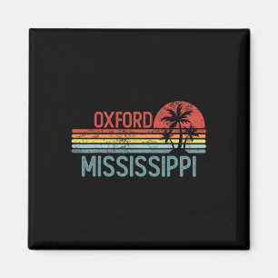 Aimant Oxford Mississippi Drôle Usa Ville Voyage Maison R
