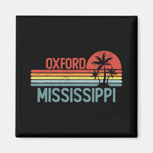 Aimant Oxford Mississippi Drôle Usa Ville Voyage Maison R