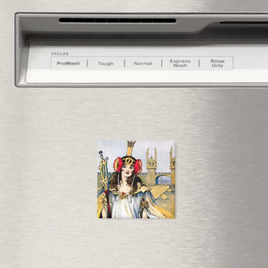 Aimant "Ozma of Oz" de John R Neill (In Situ (Lave-vaisselle))