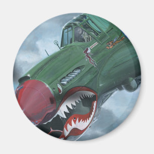 Aimant P-40 Kitty Hawk