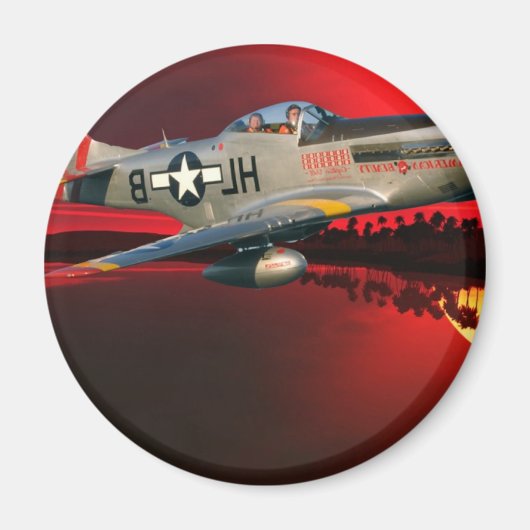 AIMANT P-51 MUSTANG (Devant)