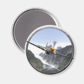 Aimant P-51 Mustang (Recto/Verso)