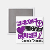 AIMANT PAACE LOVE CURE CROHNS MALADIE (Recto/Verso)