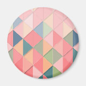 Aimant PABISME CUBISM Shades GEOMETRIC - AJOUTER LE MONOG (Devant)