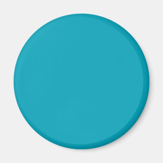 Aimant Pacific Blue 00A1B9 Couleur - Option pour ajouter (Devant)