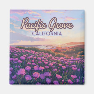 Aimant Pacific Grove California Monterey Magique Purple