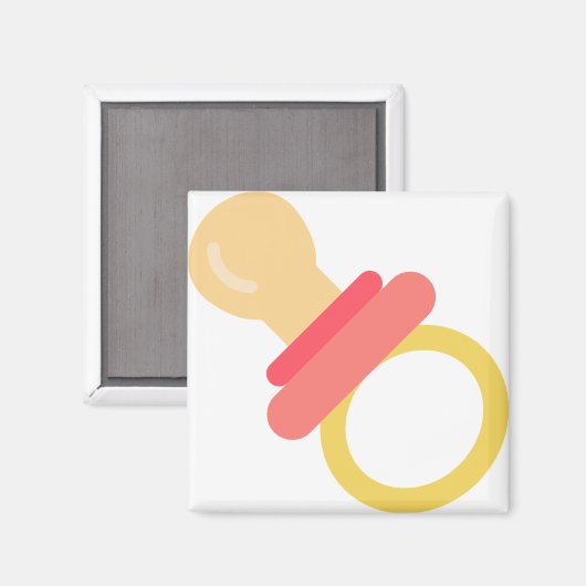 Aimant pacificateur rose (Recto/Verso)