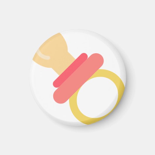 Aimant pacificateur rose (Devant)