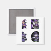 Aimant Pack d'autocollants de sorcière - Autocollant de p (Recto/Verso)