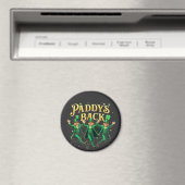 Aimant Paddy's Back Funny St Patrick's Day Trump Support (In Situ (Lave-vaisselle))