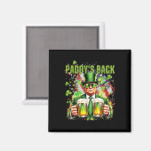 Aimant Paddy's Back Funny Trump Jour de la Saint Patrick (Recto/Verso)
