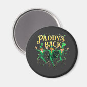 Aimant Paddy's Back St Patrick's Day Trump Dancing (Recto/Verso)