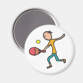 Aimant Padel Tennis (Recto/Verso)