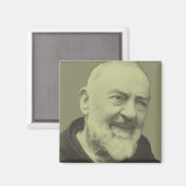 Aimant Padre Pio de Pietrelcina (Recto/Verso)
