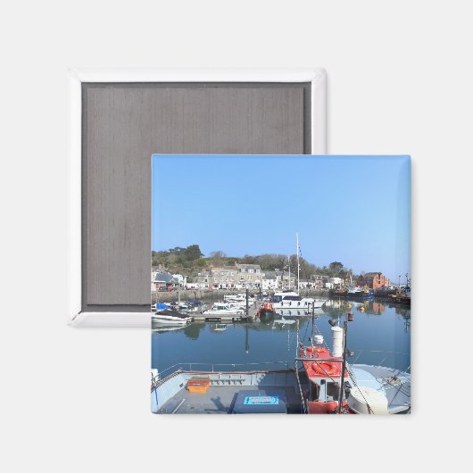 Aimant Padstow à Cornwall (Recto/Verso)