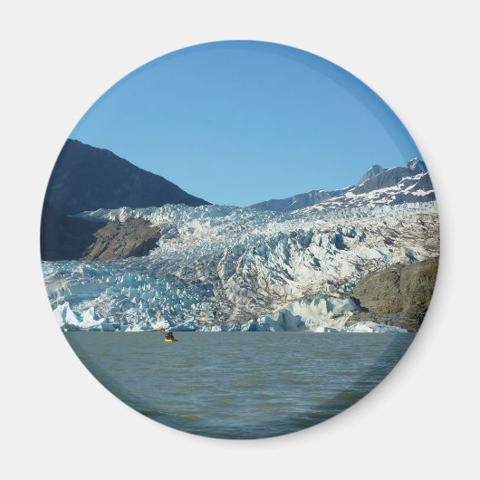 Aimant Pagaie sur le glacier Mendenhall (Devant)
