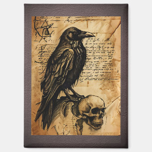 Aimant Page Corbeau et Comptabiliser le journal