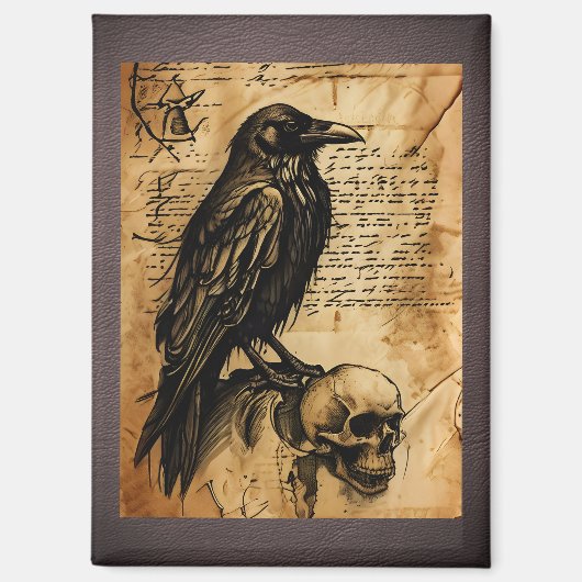 Aimant Page Corbeau et Comptabiliser le journal (Recto)
