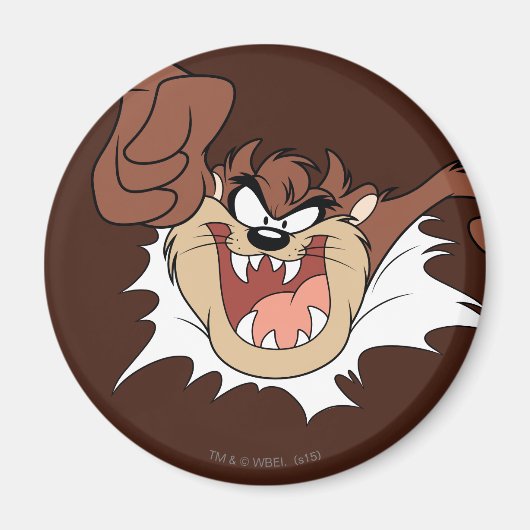 Aimant Page de gravure de TAZ™ (Devant)