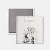 Aimant Page de titre de 'Bleak House' (Recto/Verso)