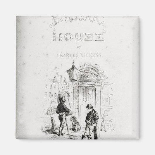 Aimant Page de titre de 'Bleak House' (Devant)