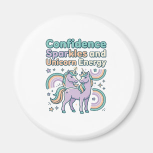 Aimant Paillettes de Confiance de Licorne et Conception d